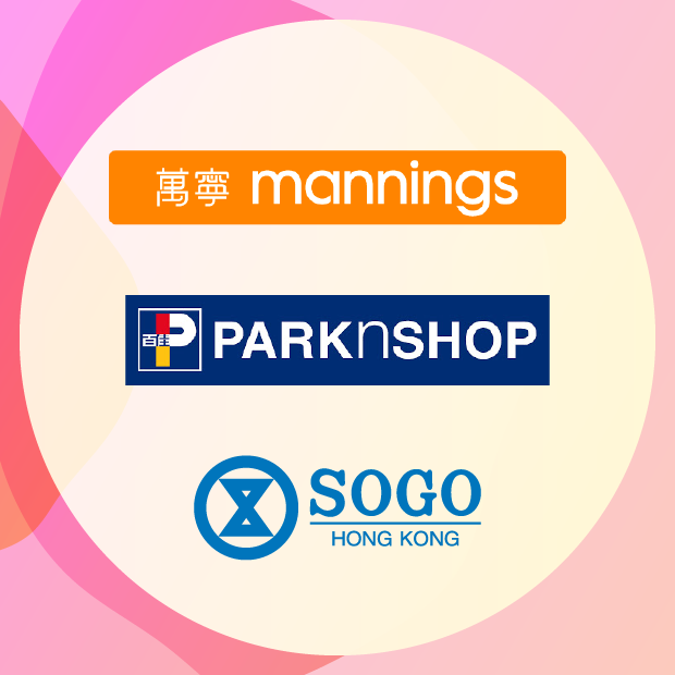Mannings + PARKnSHOP + SOGO