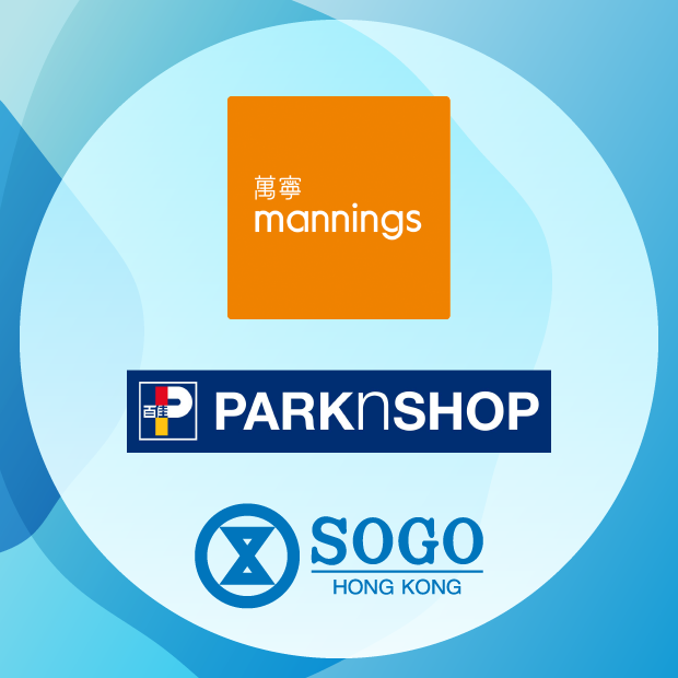 Mannings + PARKnSHOP + SOGO