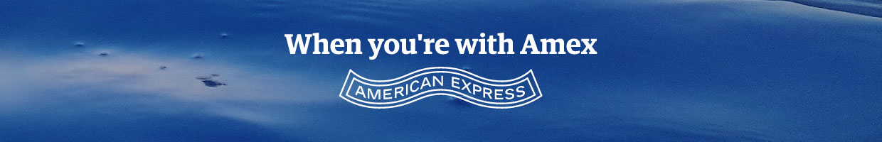 When you are with Amex