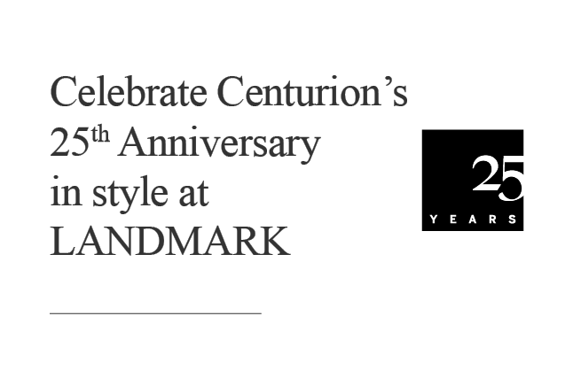 Celebrate 25th Anniversary in the at LANDMARK