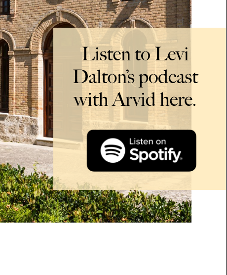 Listen to Levi Dalton’s podcast with Arvid here: Listen on Spotify