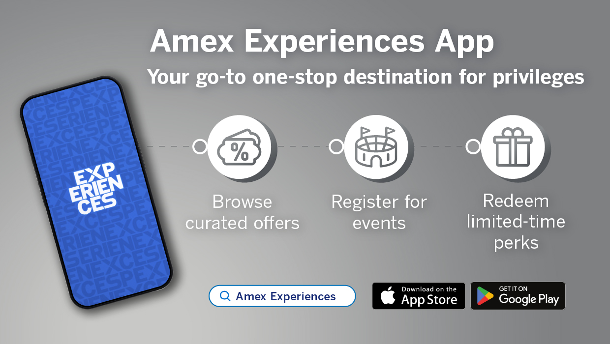 Amex Experiences App