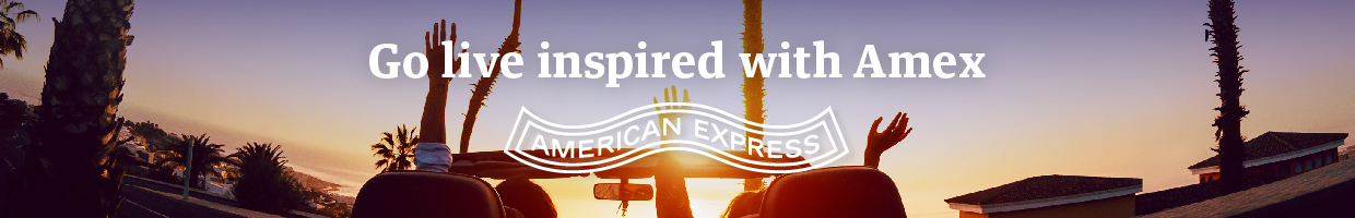 When you are with Amex